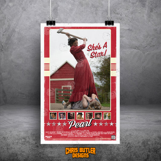 Pearl (VHS Series)11x17 Alternative Movie Print