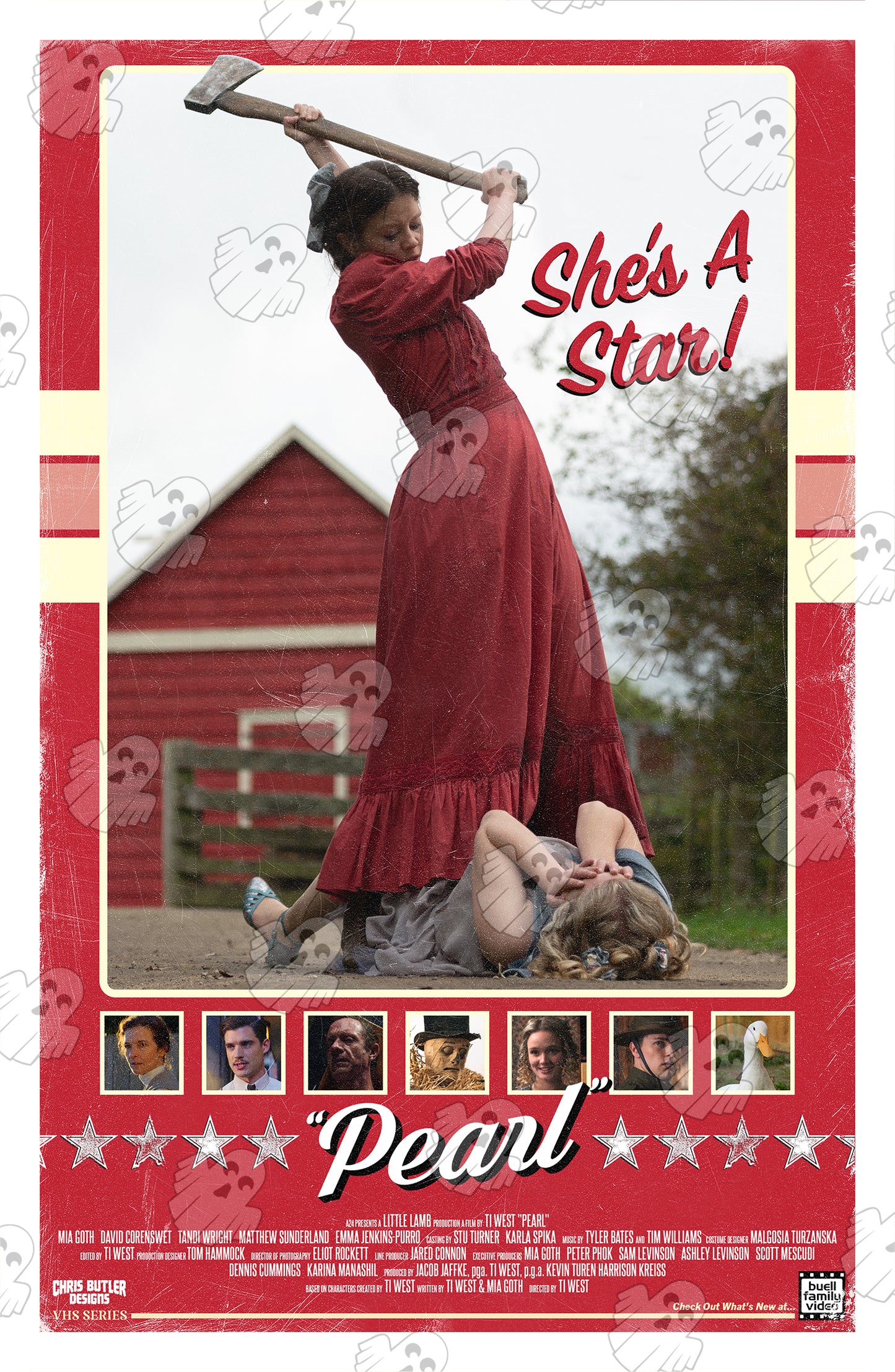 Pearl (VHS Series)11x17 Alternative Movie Print