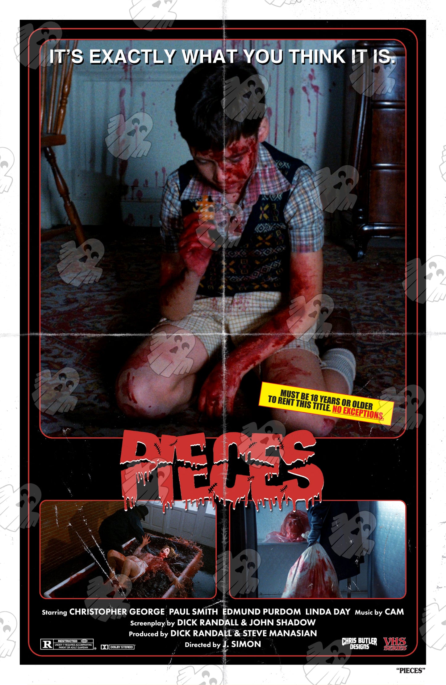 Pieces (VHS Series 3) 11x17 Alternative Movie Poster