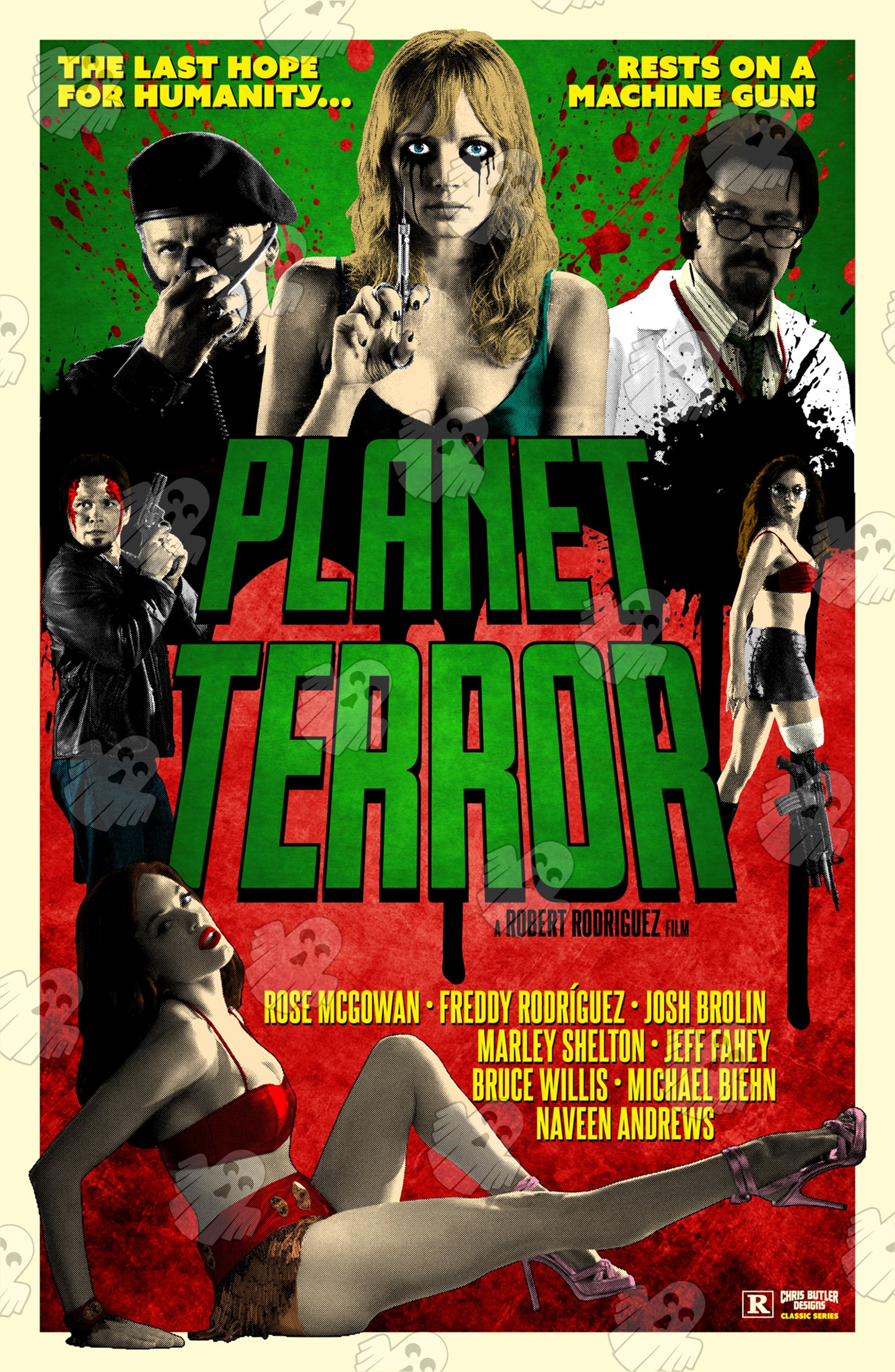 Planet Terror (Classic Series) 11x17 Alternative Movie Print