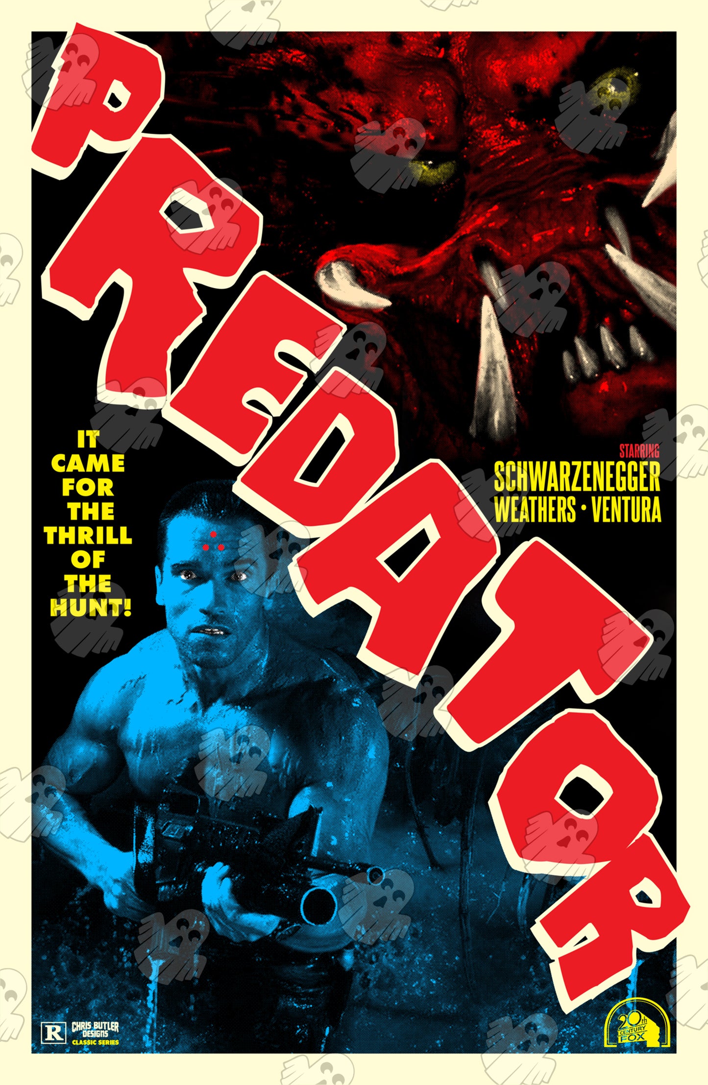 Predator (Classic Series) 11x17 Alternative Movie Poster