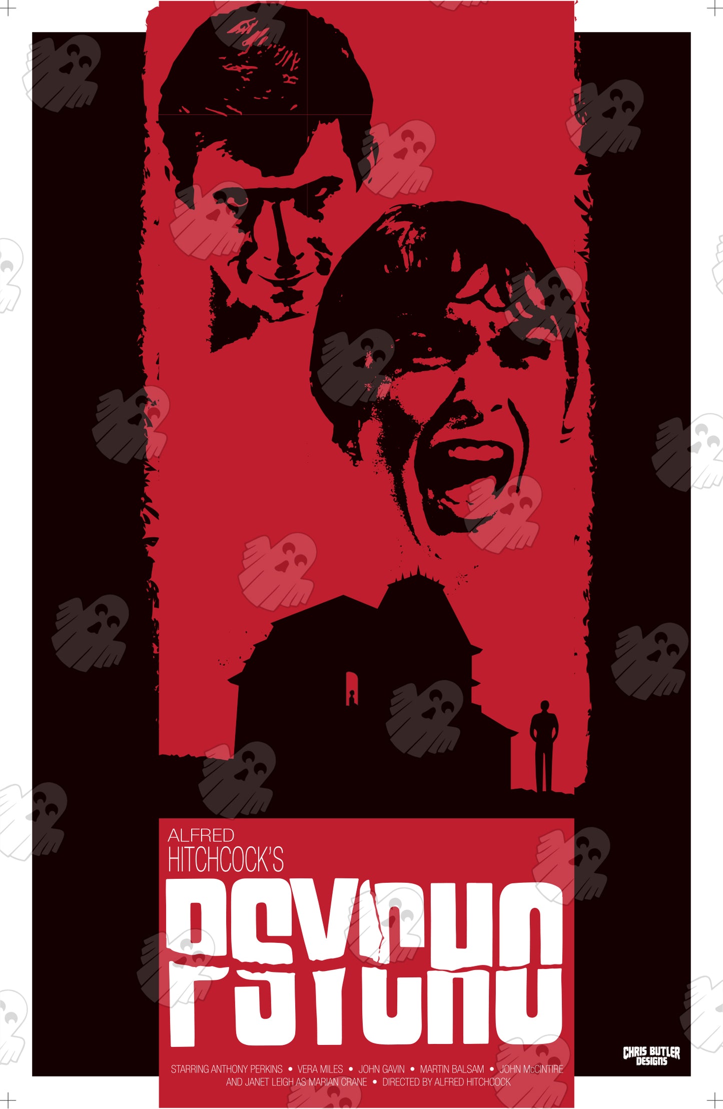 Psycho 11x17 Alternative Movie Print
