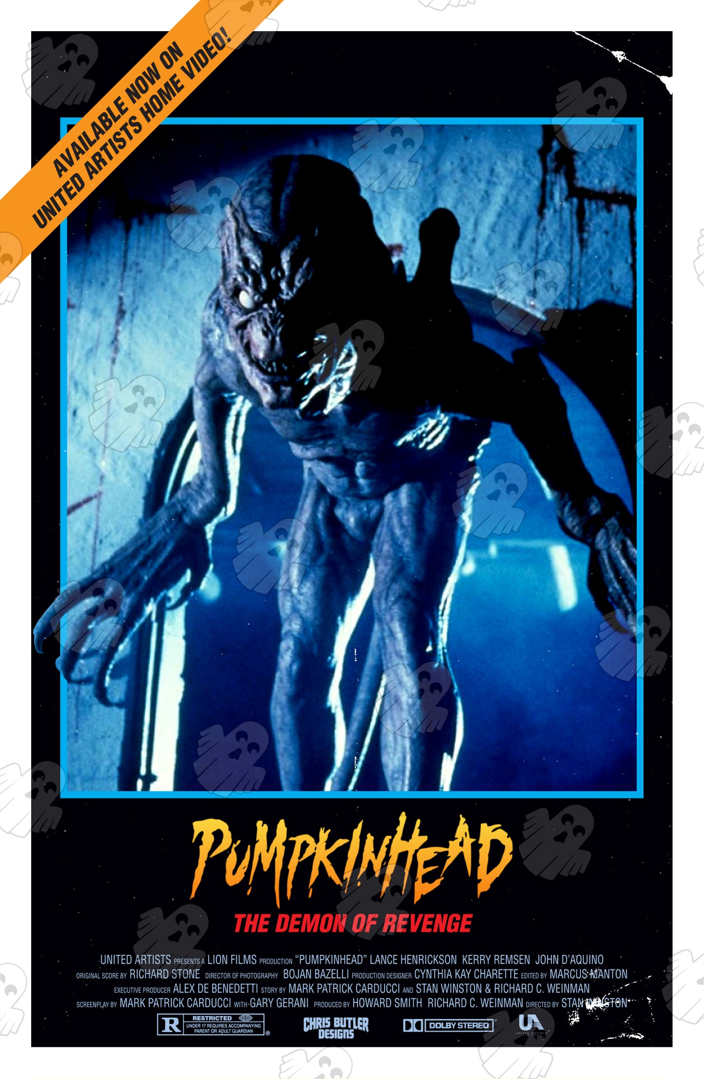 Pumpkinhead (VHS Series) 11x17 Alternative Movie Poster