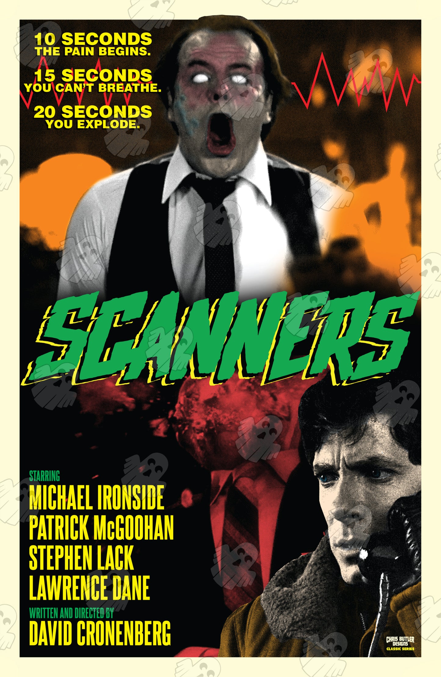 Scanners (Classic Series 6) 11x17 Alternative Movie Poster