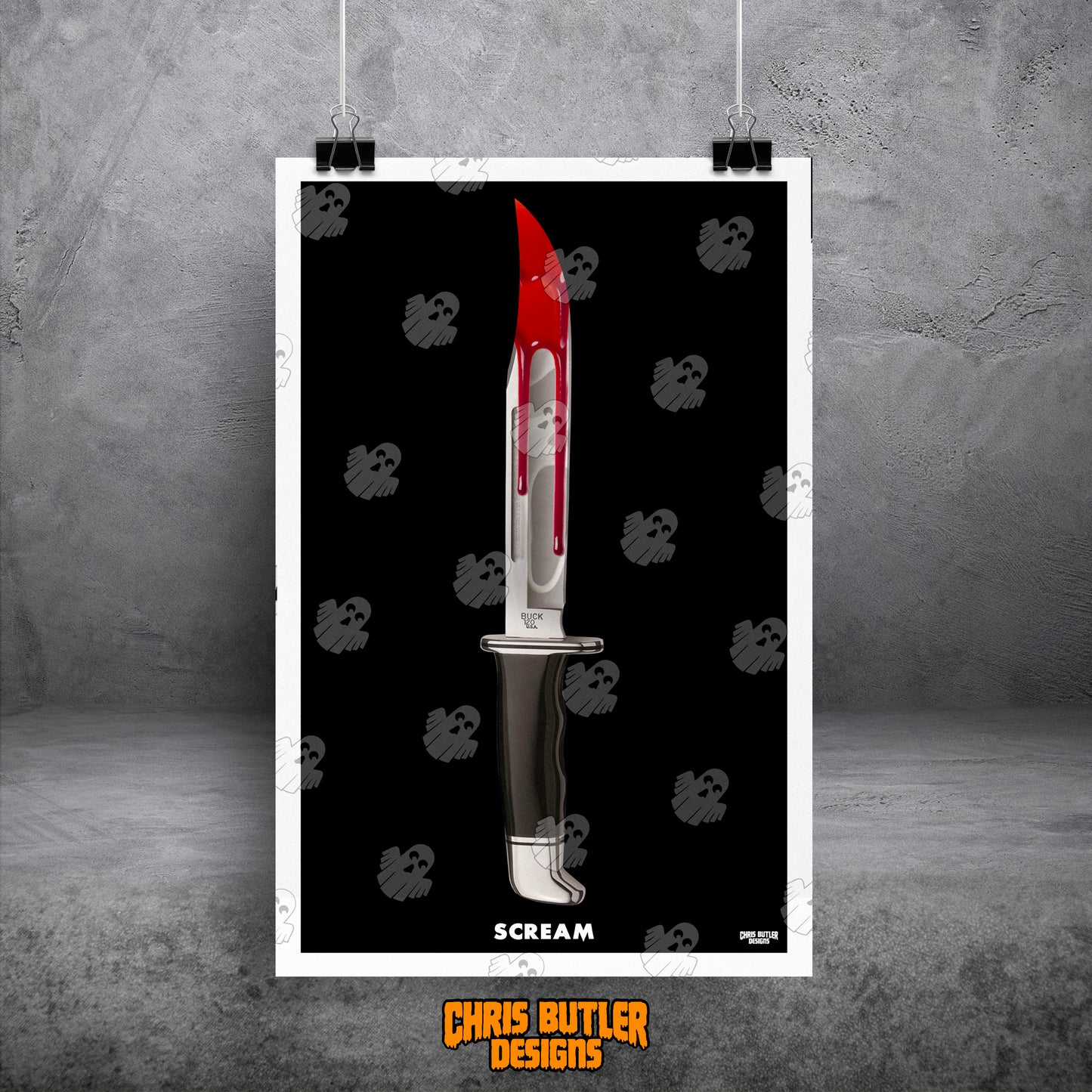 Scream (Signature Series) 11x17 Alternative Movie Print