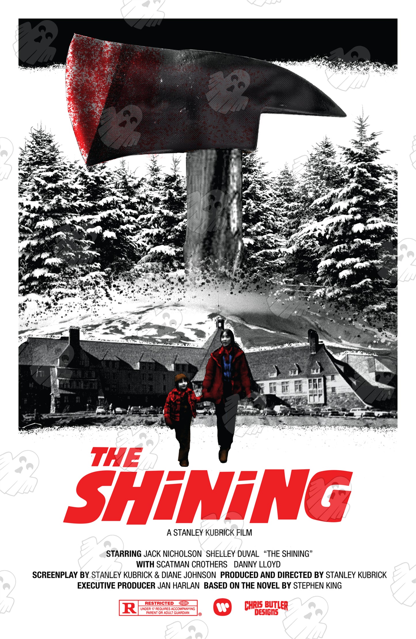 The Shining (Design 1) 11x17 Alternative Movie Print