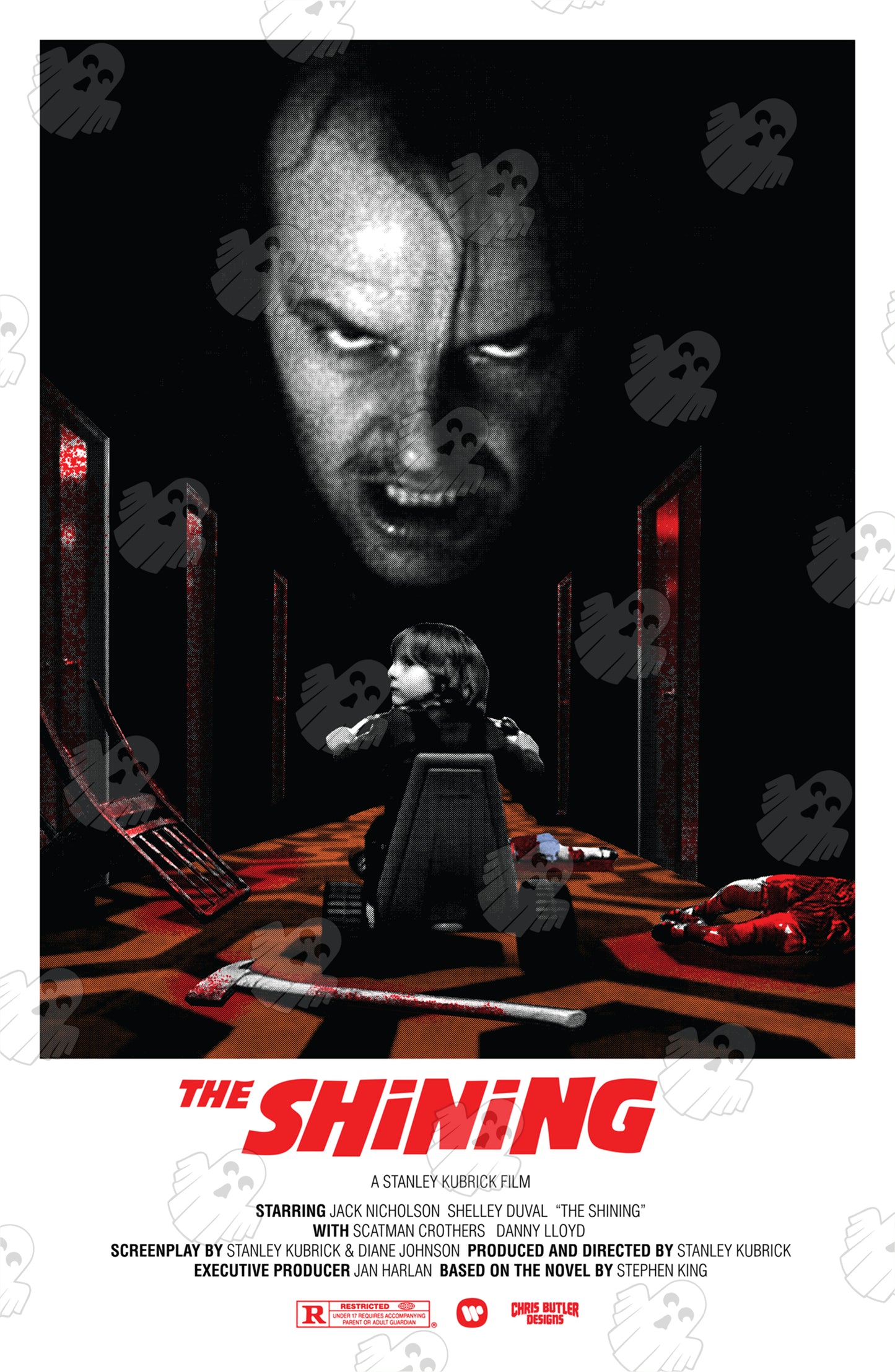 The Shining (Design 2) 11x17 Alternative Movie Print