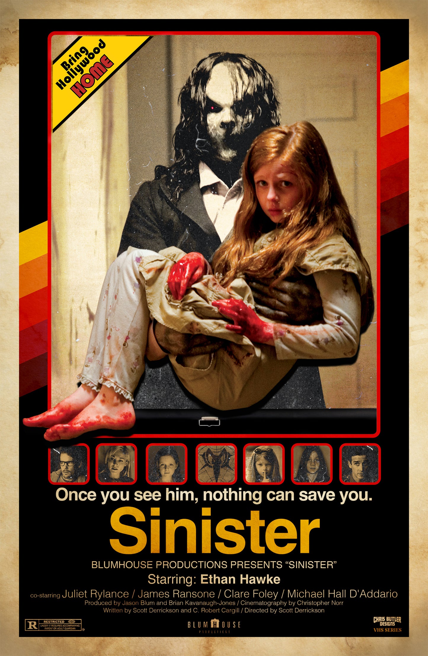 Sinister (VHS Series) 11x17 Alternative Movie Print