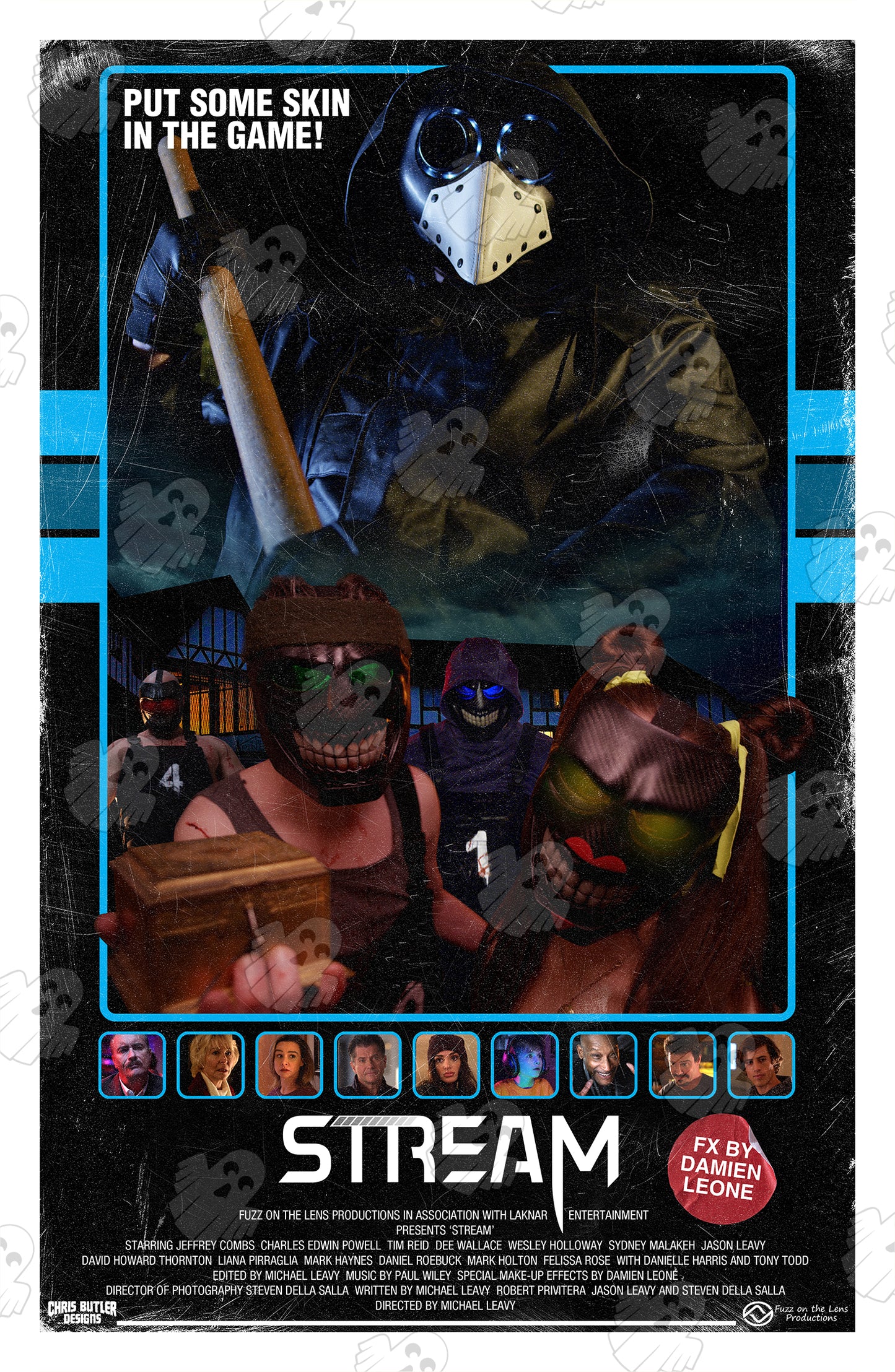 Stream Design 1 (VHS Series) **OFFICIALLY LICENSED** 11x17 Alternative Movie Print