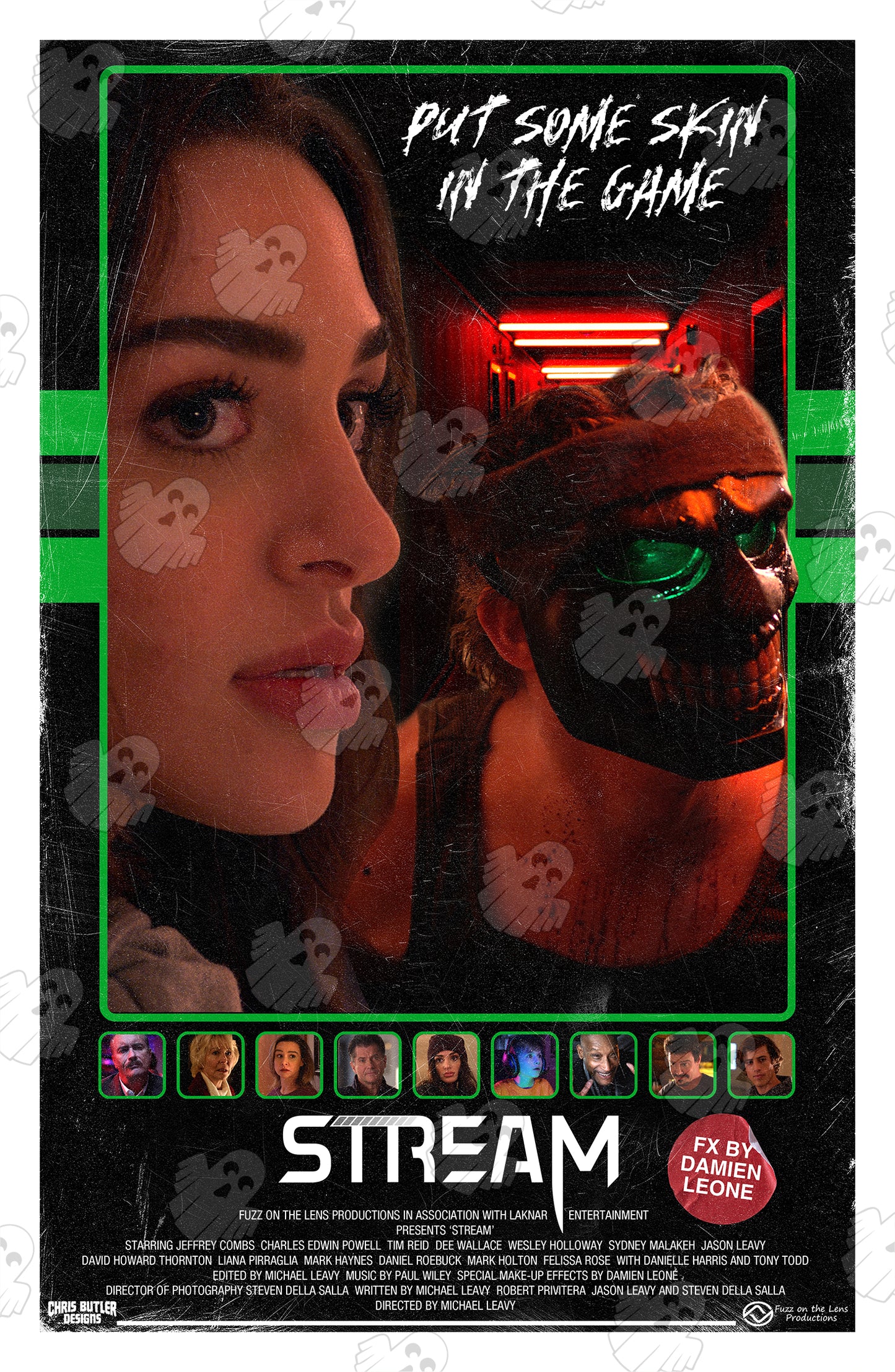 Stream Design 2 (VHS Series) **OFFICIALLY LICENSED** 11x17 Alternative Movie Print