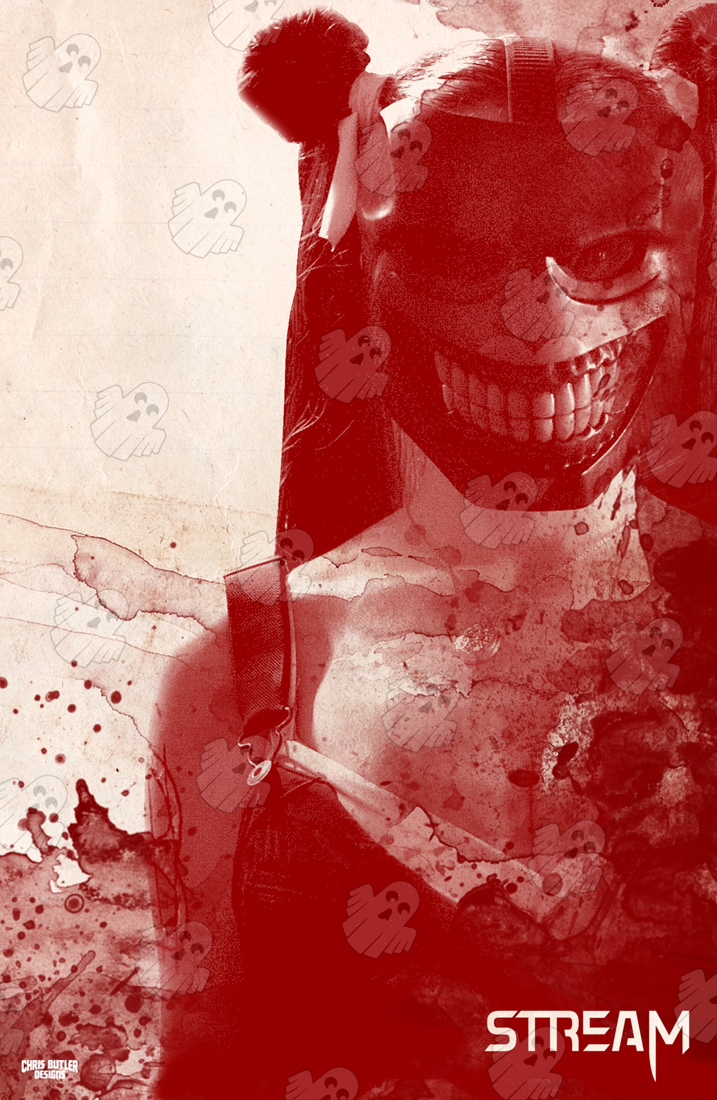 Stream Player 3 (Written In Blood) **OFFICIALLY LICENSED** 11x17 Alternative Movie Print