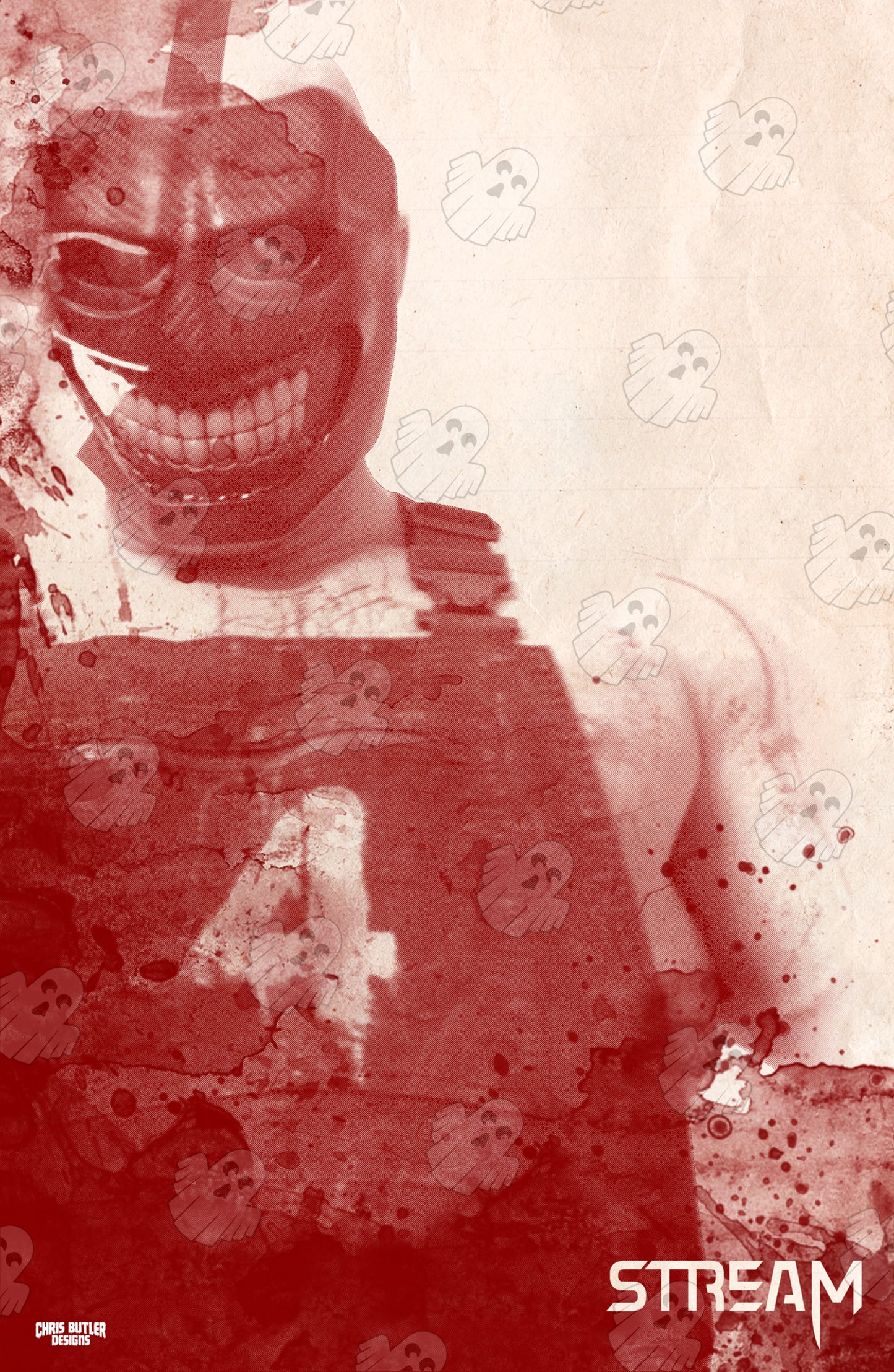 Stream Player 4 (Written In Blood) **OFFICIALLY LICENSED** 11x17 Alternative Movie Print