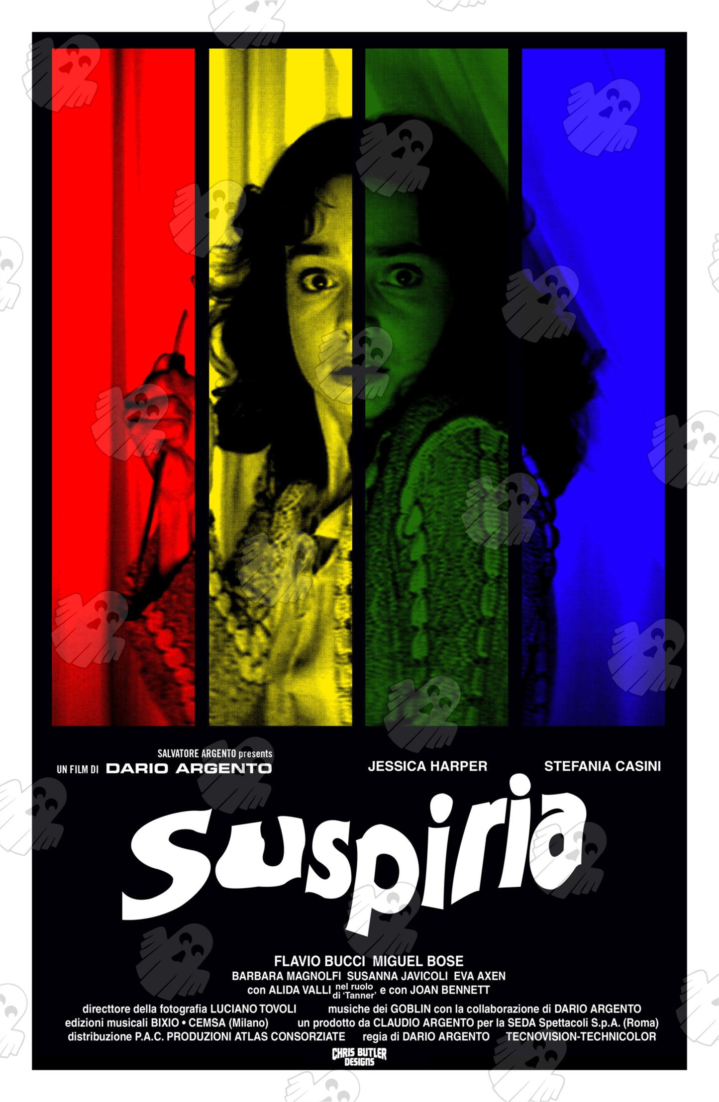 Suspiria (1977) 11x17 Alternative Movie Print