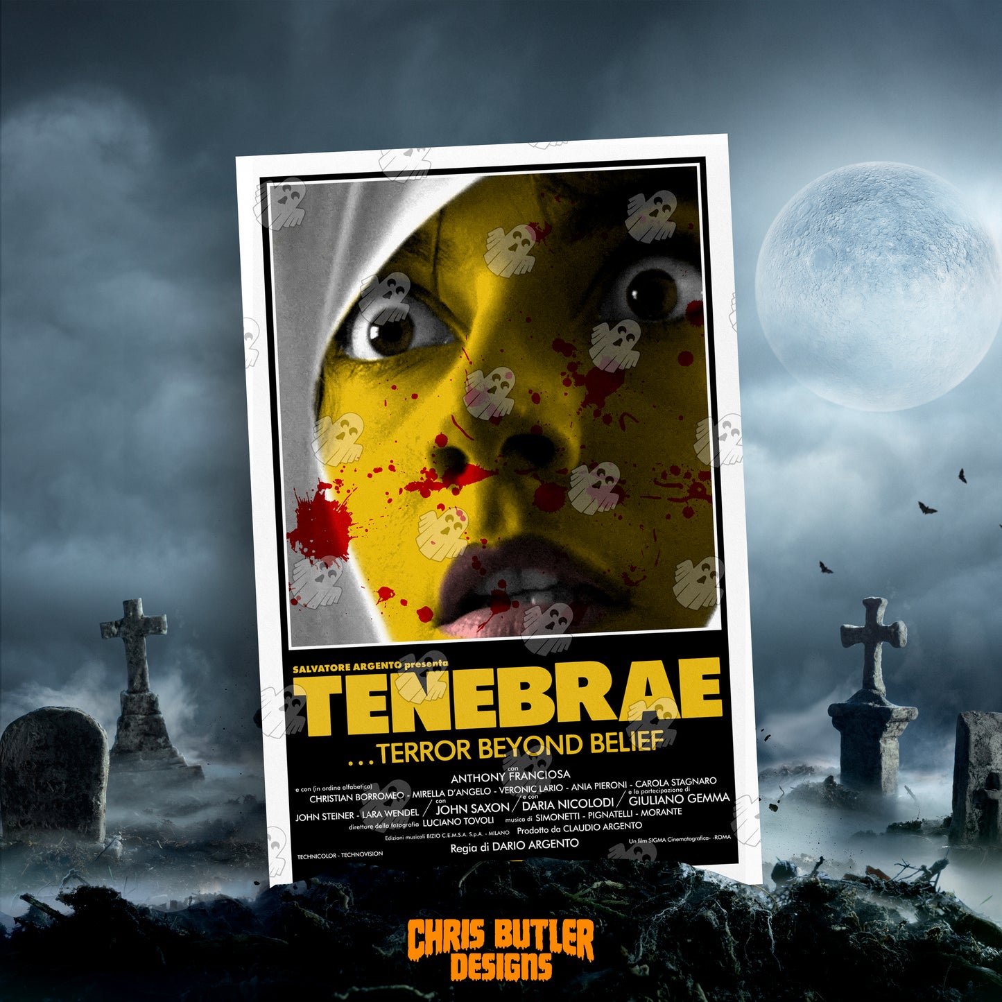 Tenebrae 11x17 Alternative Movie Print