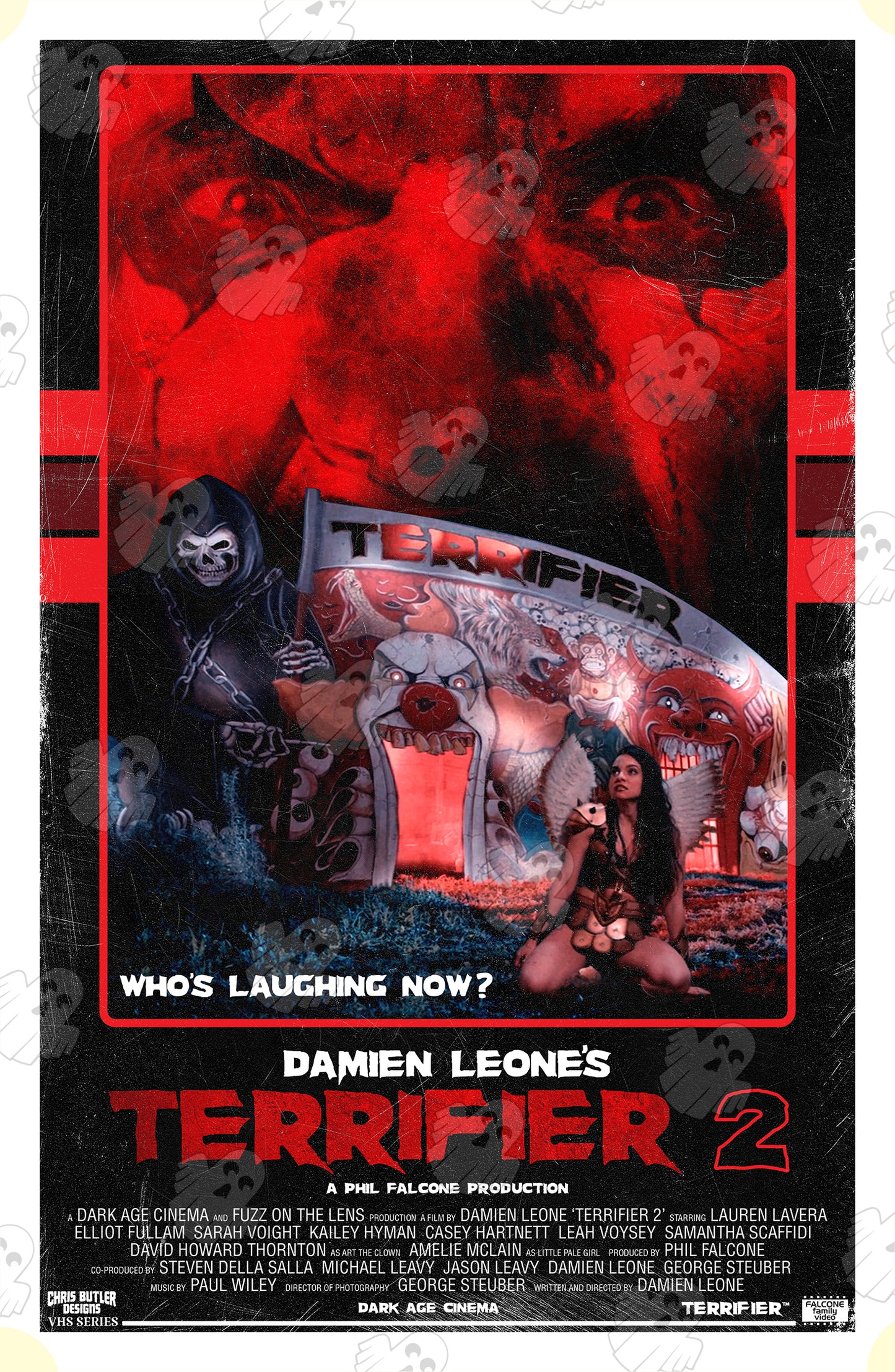Terrifier 2 (VHS Series) **OFFICIALLY LICENSED** 11x17 Alternative Movie Print