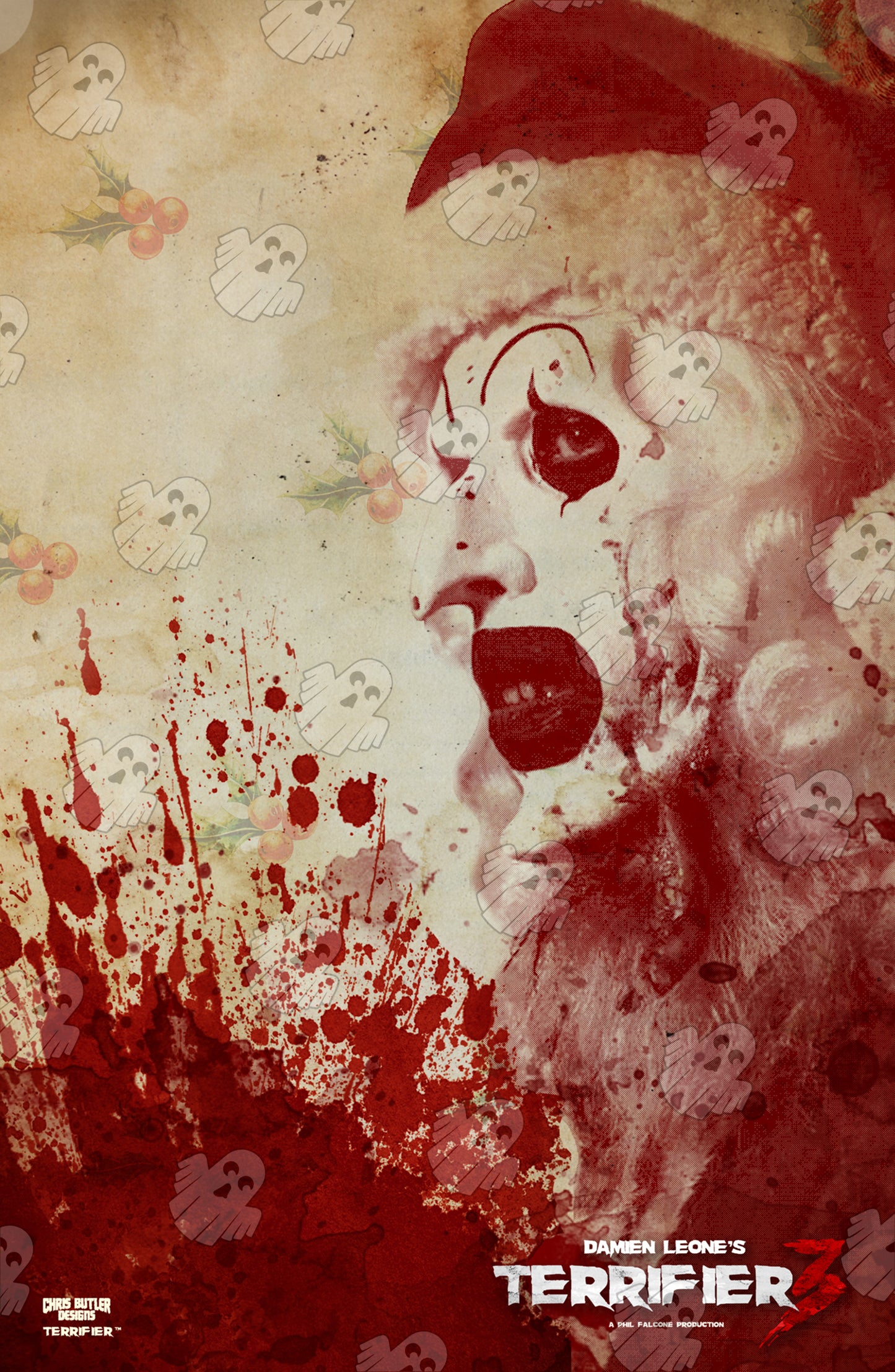 Terrifier 3 (Written In Blood) **OFFICIALLY LICENSED** 11x17 Alternative Movie Print