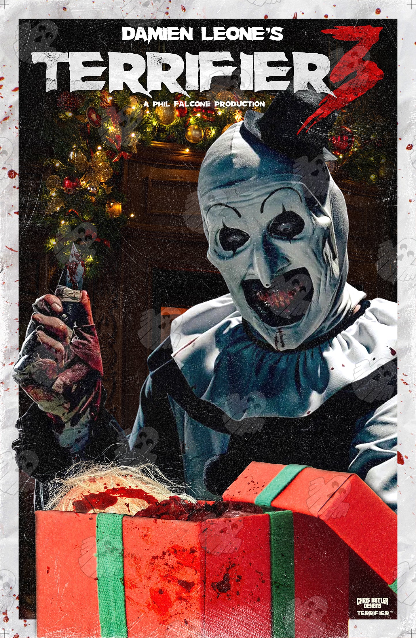 Terrifier 3 **OFFICIALLY LICENSED** 11x17 Alternative Movie Print