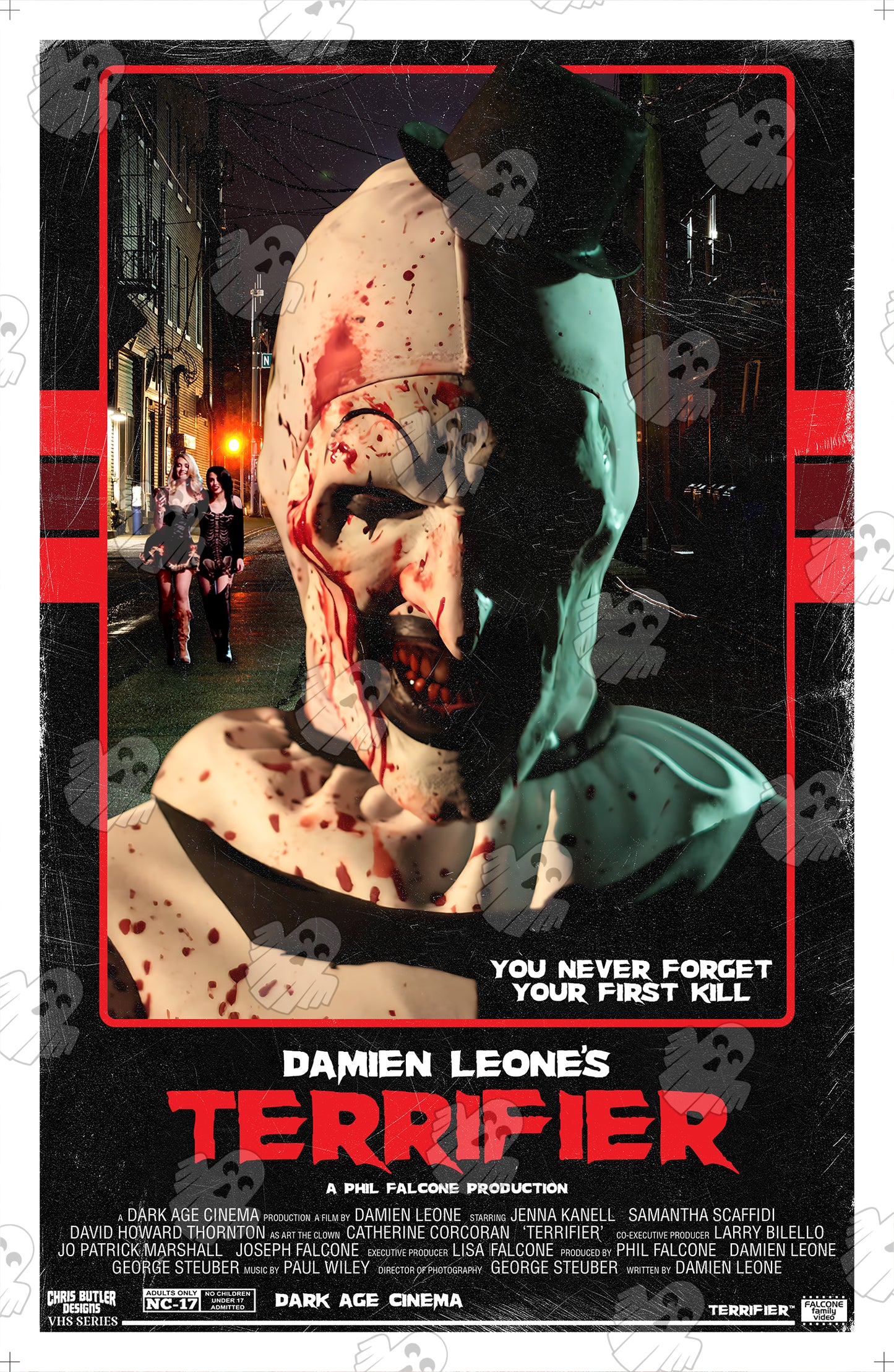 Terrifier (VHS Series) OFFICIALLY LICENSED 11x17 Alternative Movie Poster