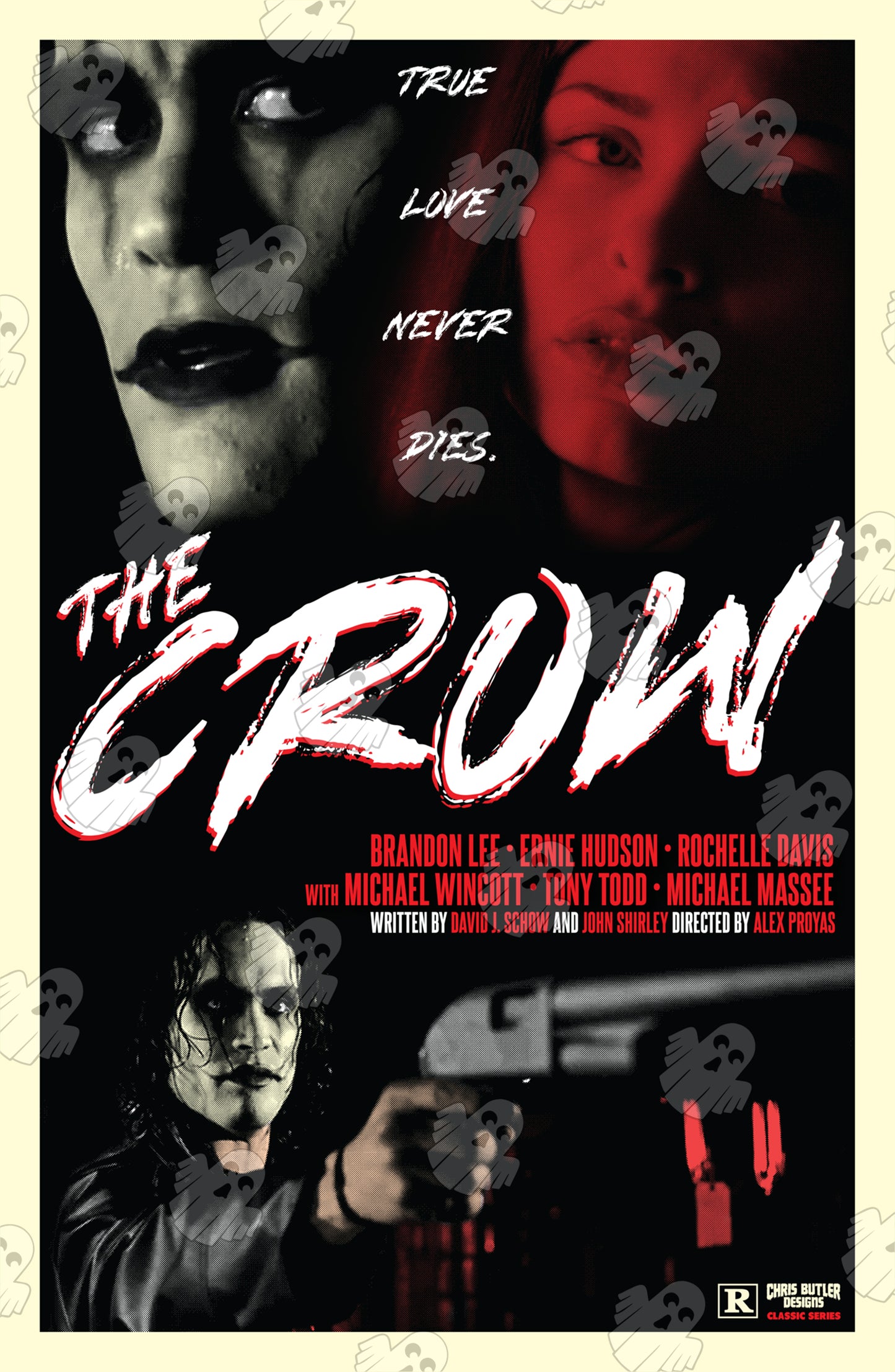 The Crow (Classic Series) 11x17 Alternative Movie Poster