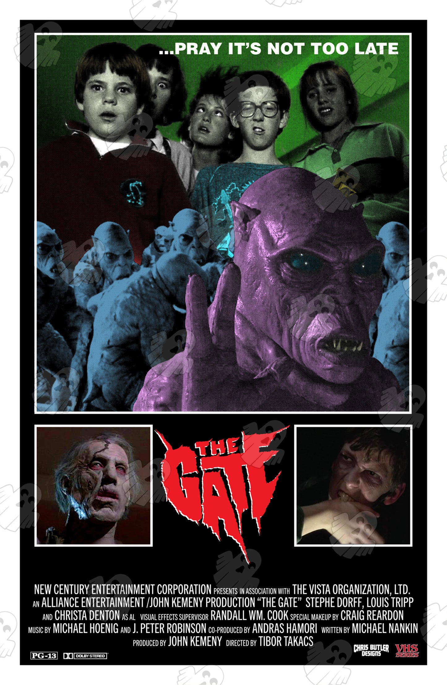 The Gate (VHS Series 2) 11x17 Alternative Movie Poster