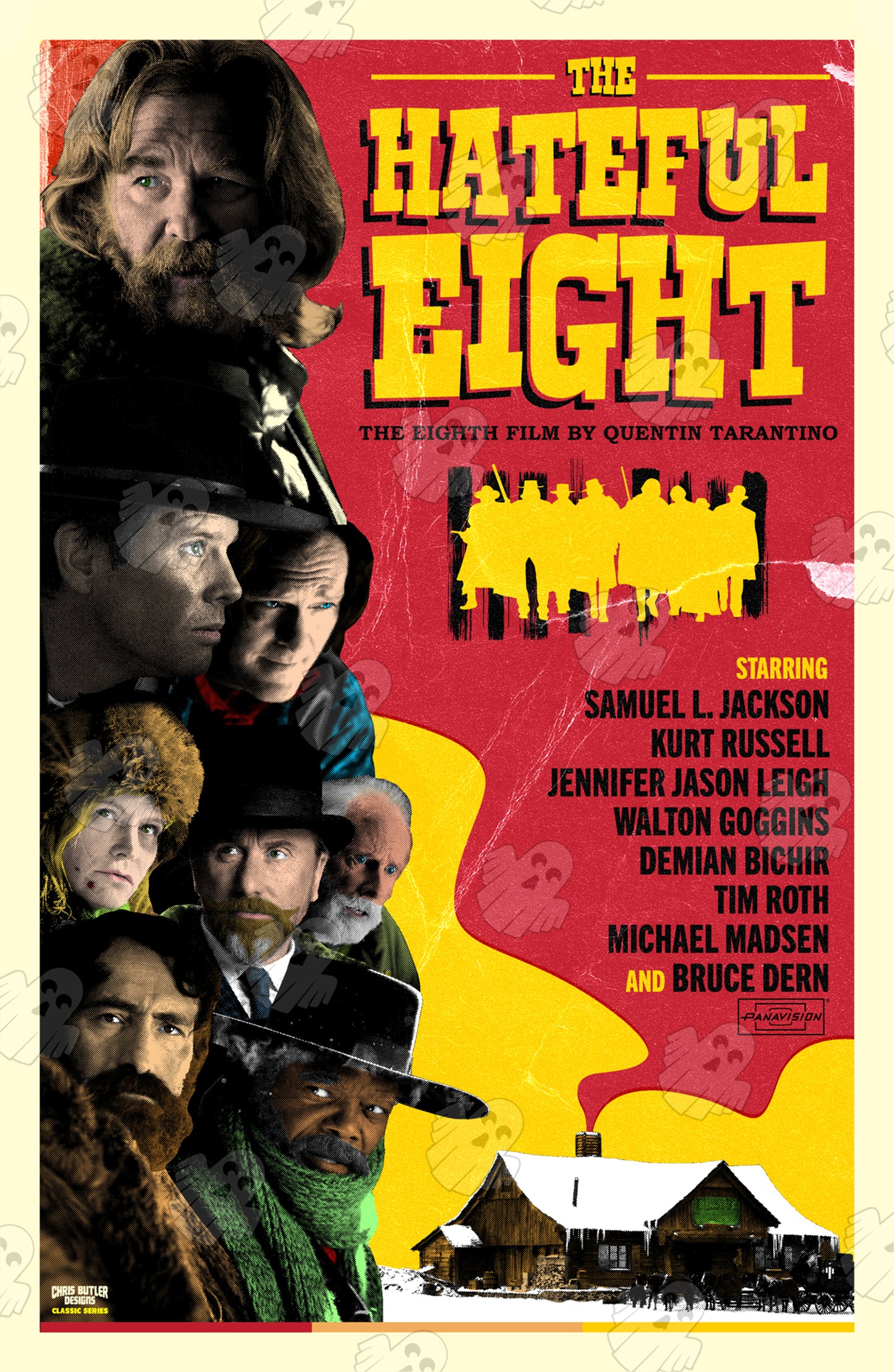The Hateful Eight (Classic Series) 11x17 Alternative Movie Print