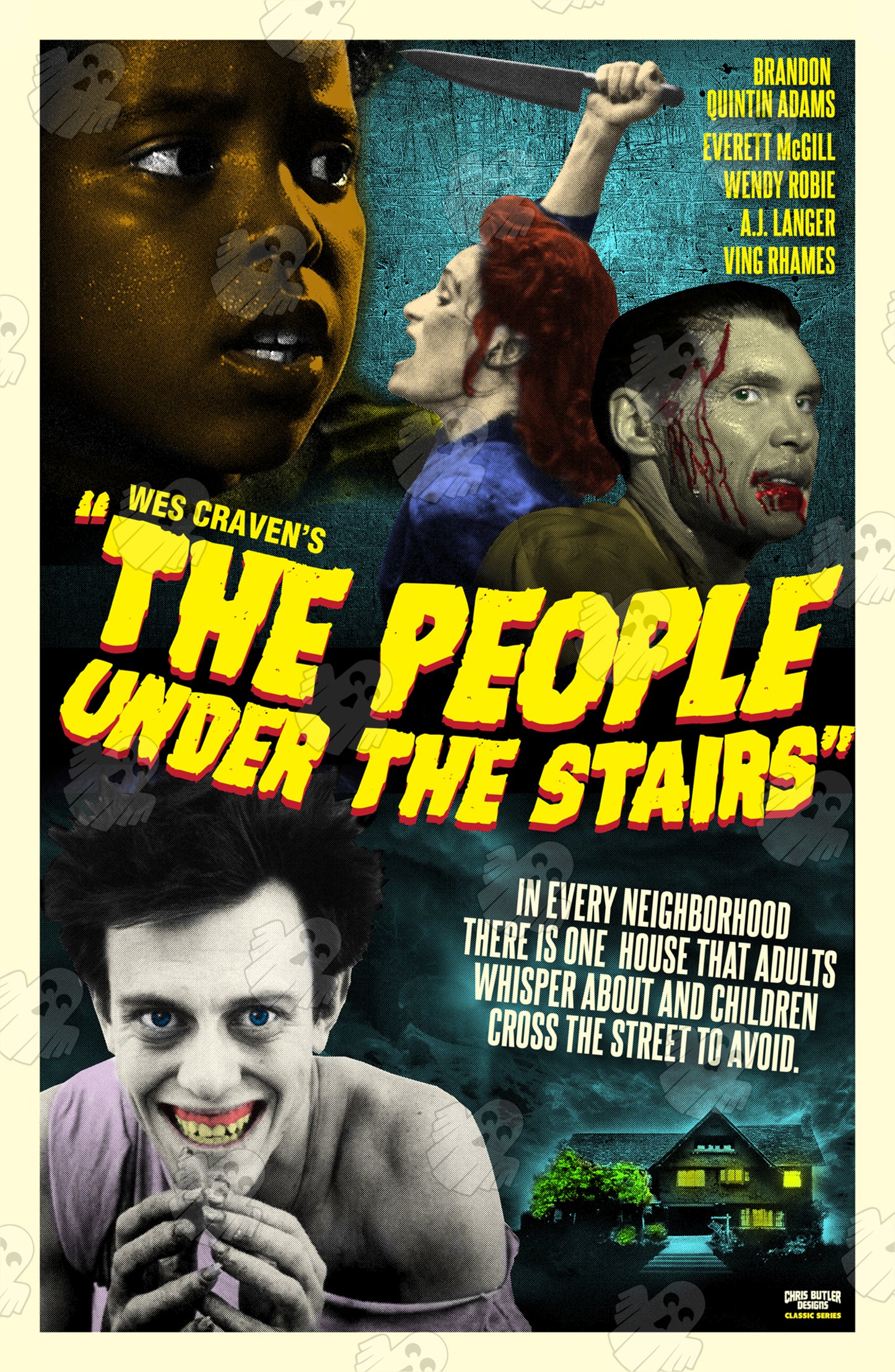 The People Under The Stairs (Classic Series) 11x17 Alternative Movie Poster