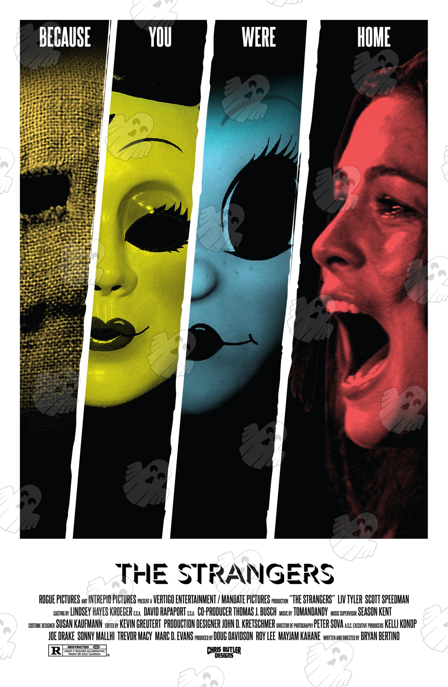 The Strangers 11x17 Alternative Movie Print
