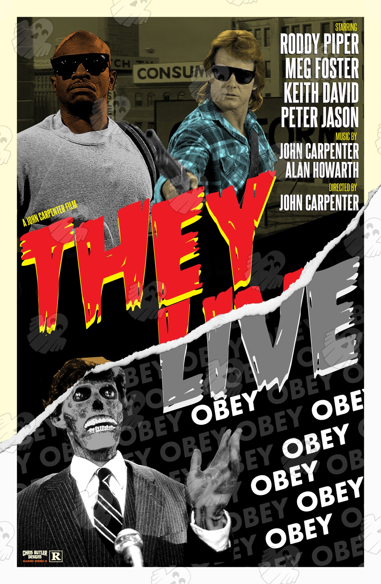 They Live (Classic Series) 11x17 Alternative Movie Poster