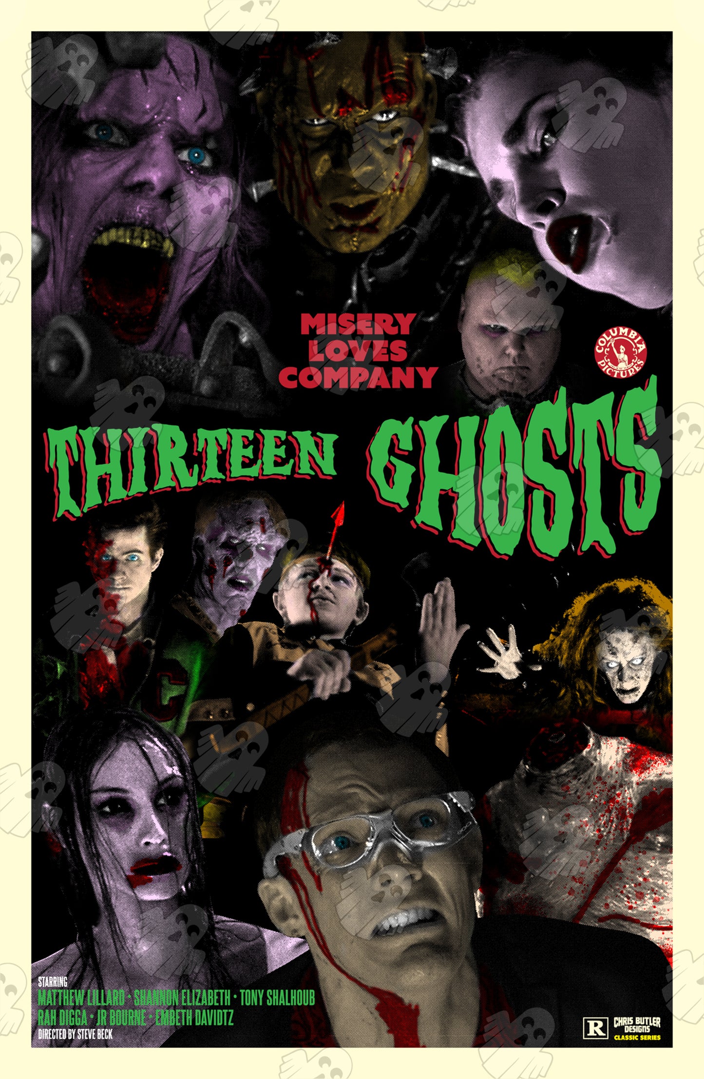 Thirteen Ghosts (Classic Series) 11x17 Alternative Movie Poster