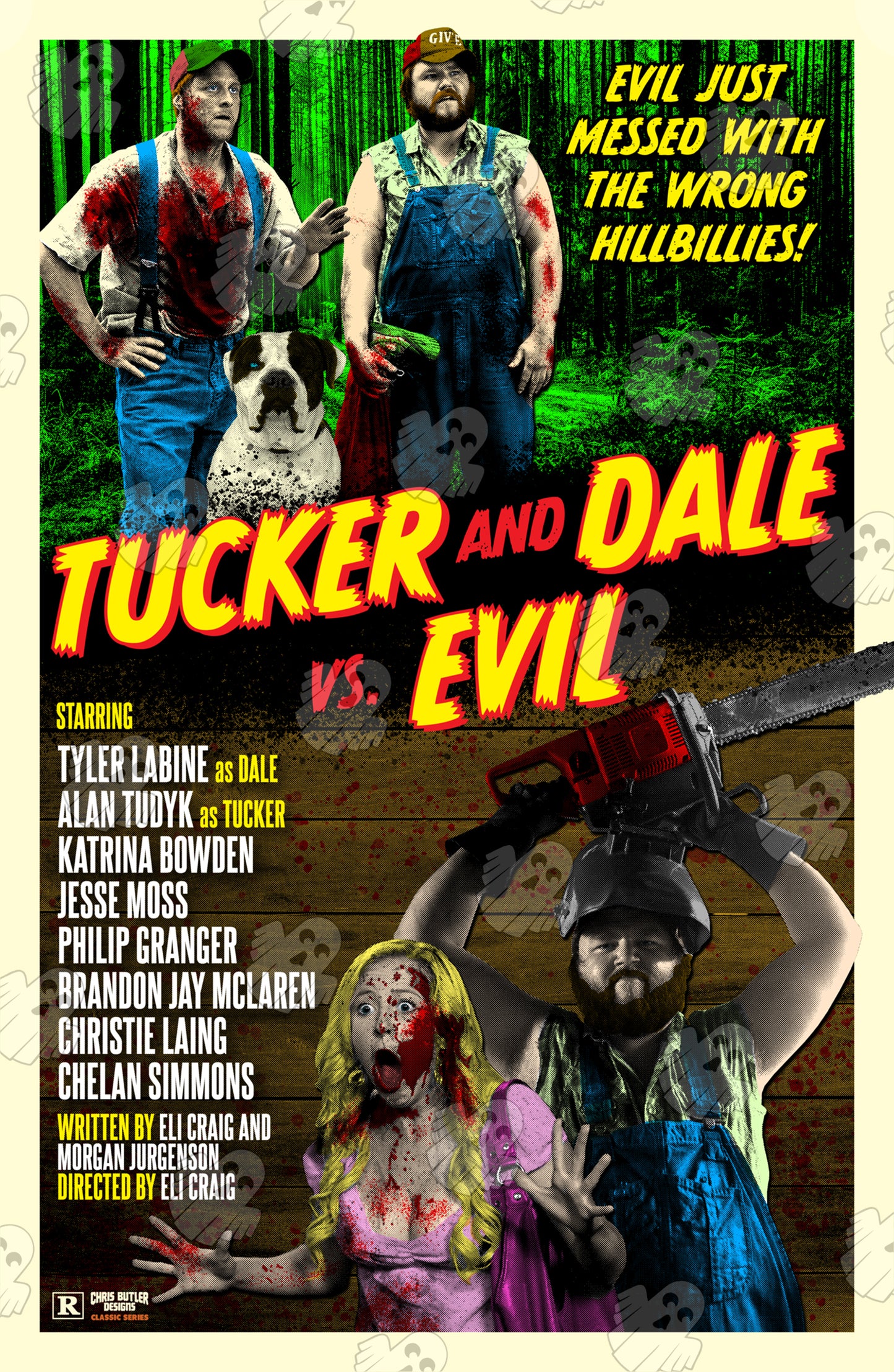 Tucker and Dale Vs. Evil (Classic Series) 11x17 Alternative Movie Poster