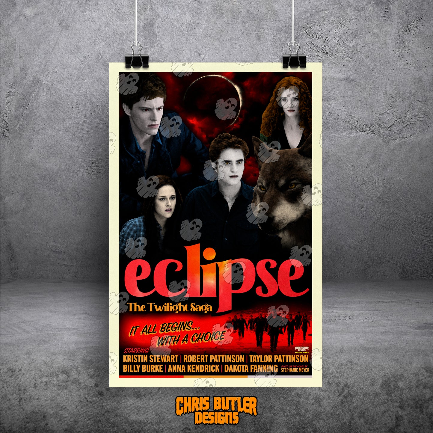 Twilight Saga: Eclipse (Classic Series) 11x17 Alternative Movie Poster