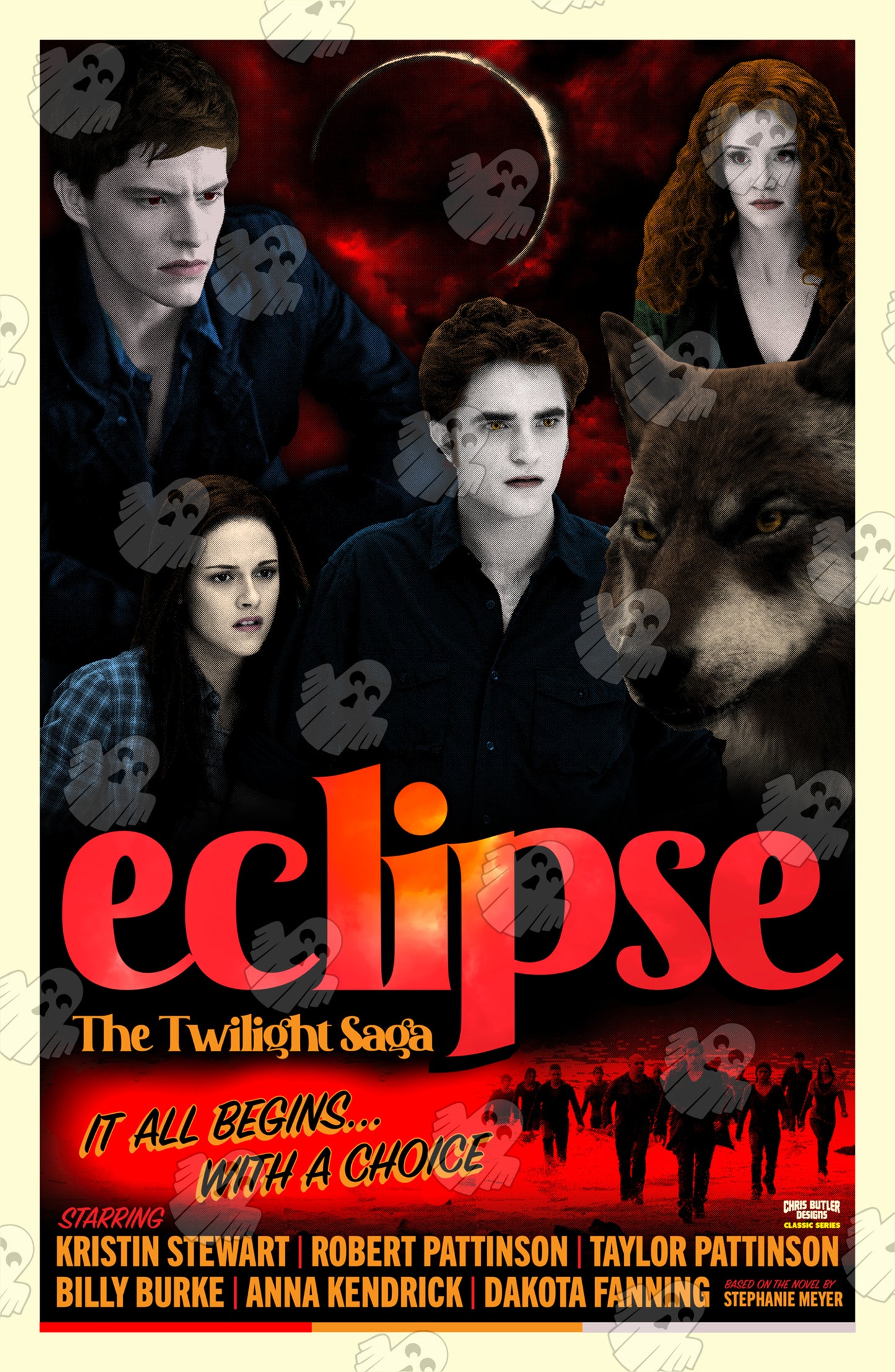 Twilight Saga: Eclipse (Classic Series) 11x17 Alternative Movie Poster