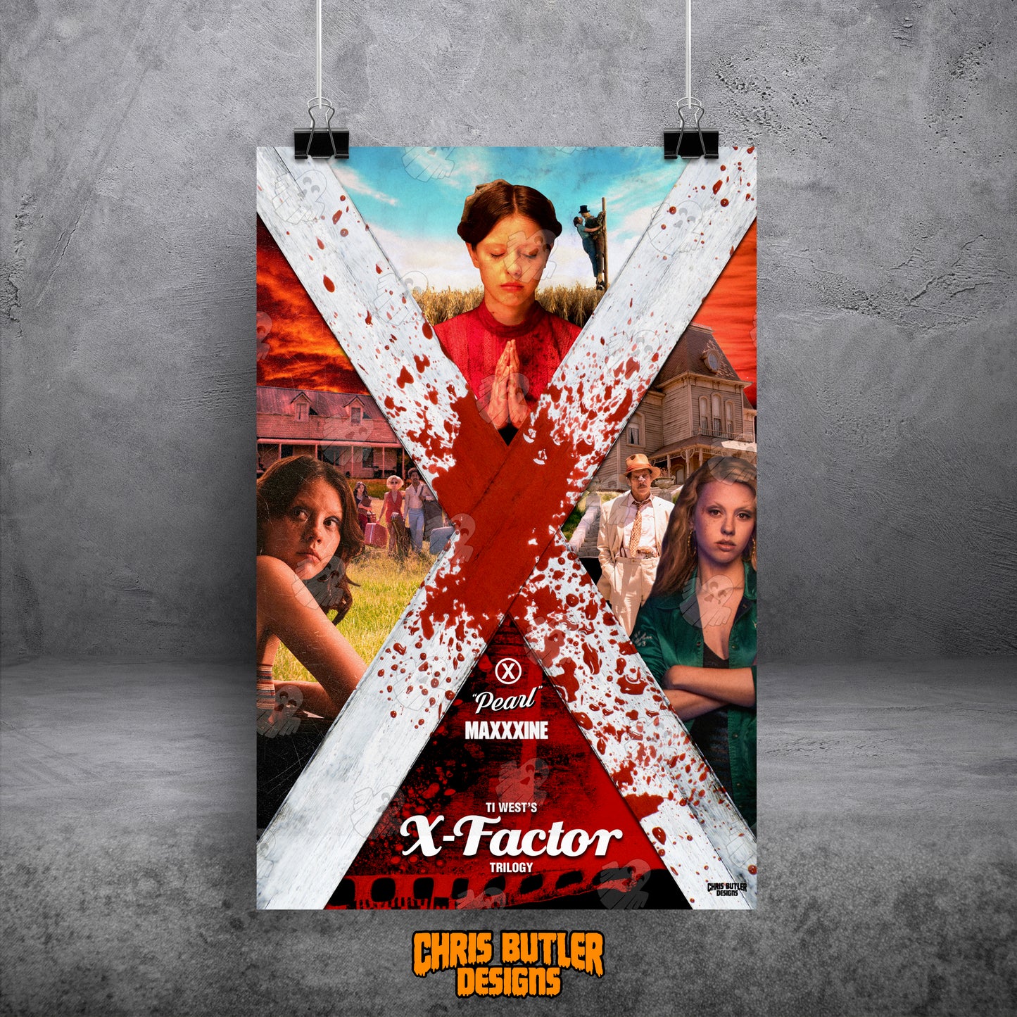 The X-Factor Trilogy 11x17 Alternative Movie Print
