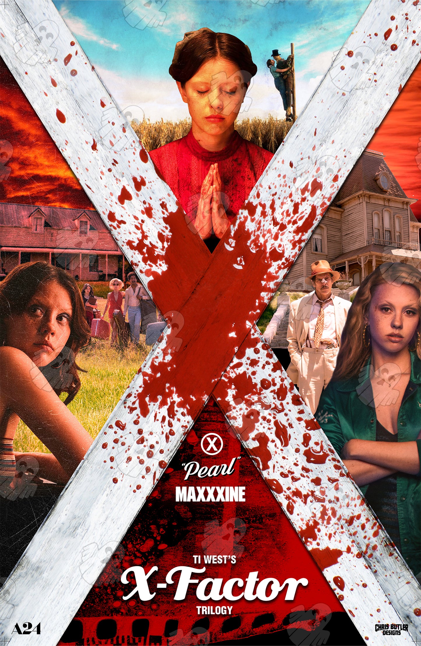 The X-Factor Trilogy 11x17 Alternative Movie Print
