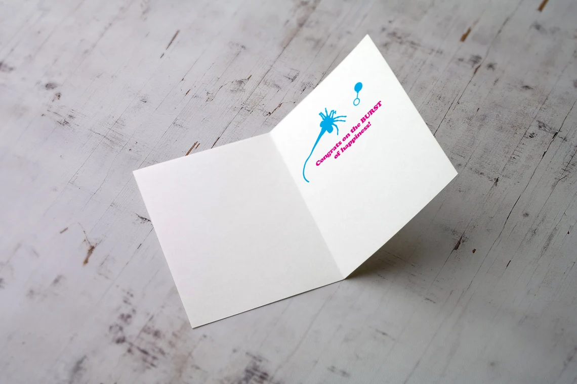 New Baby (Alien) Greeting Card