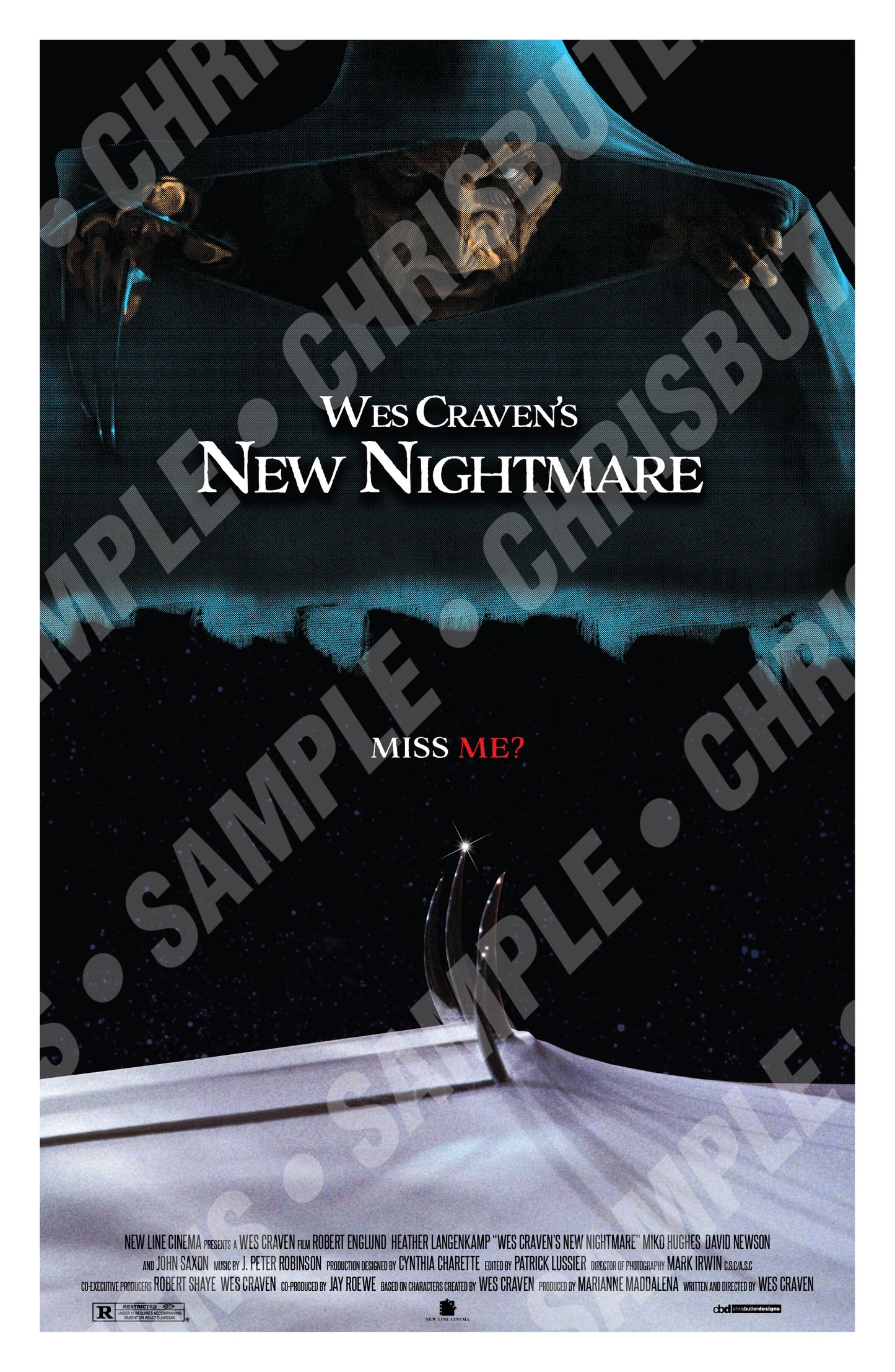 Wes Craven's New Nightmare 11x17 Print