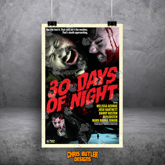 30 Days Of Night (Classic Series 5) 11x17 Alternative Movie Poster