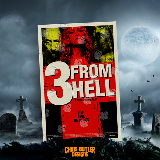 3 From Hell 11x17 Alternative Movie Poster