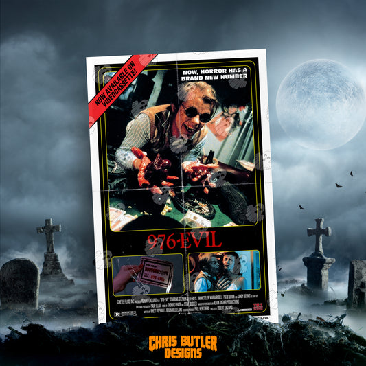976-EVIL (VHS Series 3) 11x17 Alternative Movie Poster