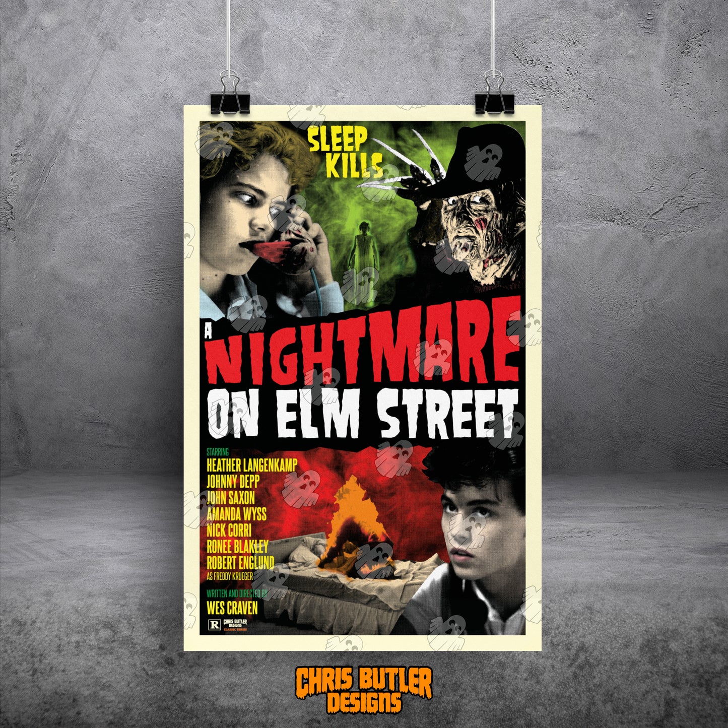 A Nightmare On Elm Street (Classic Series) 11x17 Alternative Movie Poster