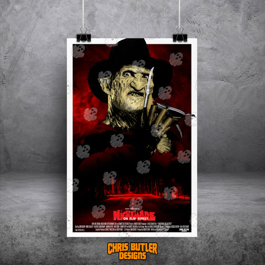 A Nightmare On Elm Street (Design 3) 11x17 Alternative Movie Poster