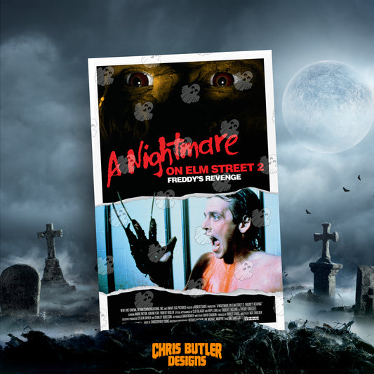 A Nightmare On Elm Street Part 2: Freddy's Revenge Alternative Movie Poster Print