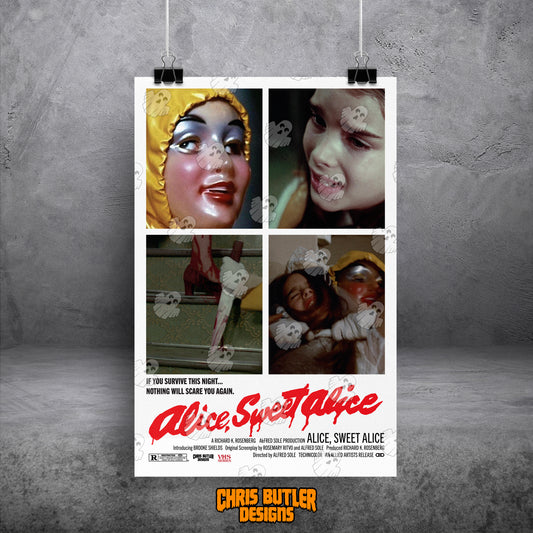 Alice Sweet Alice 11x17 Alternative Movie Poster