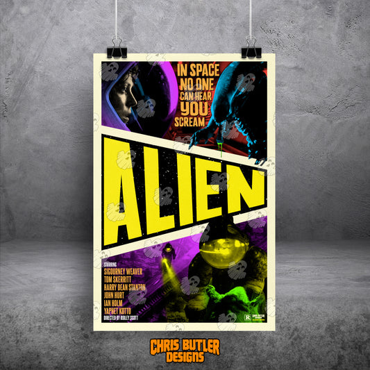 Alien (Classic Series) 11x17 Alternative Movie Poster