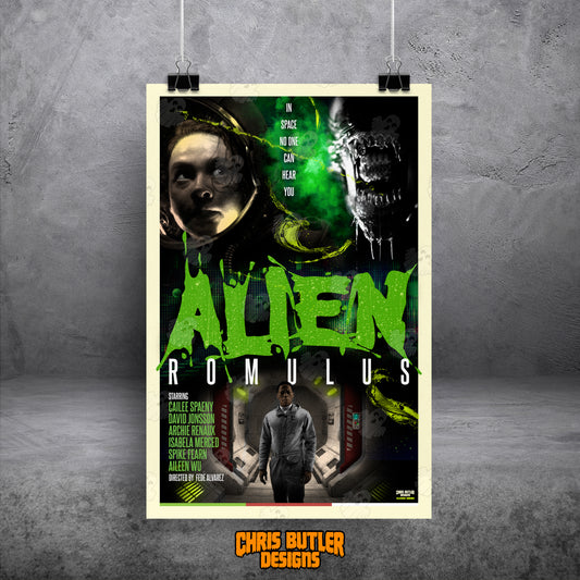 Alien Romulus (Classic Series) 11x17 Alternative Movie Poster