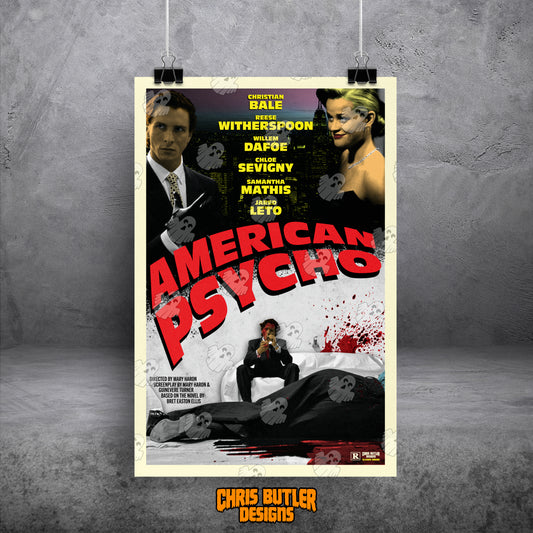 American Psycho (Classic Series) 11x17 Alternative Movie Poster