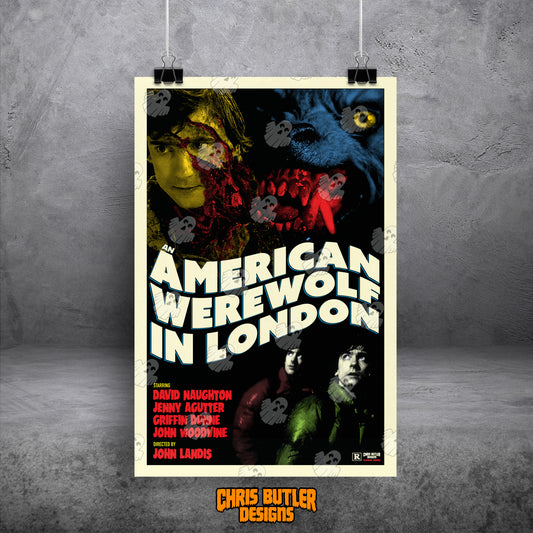 An American Werewolf In London (Classic Series) 11x17 Alternative Movie Poster