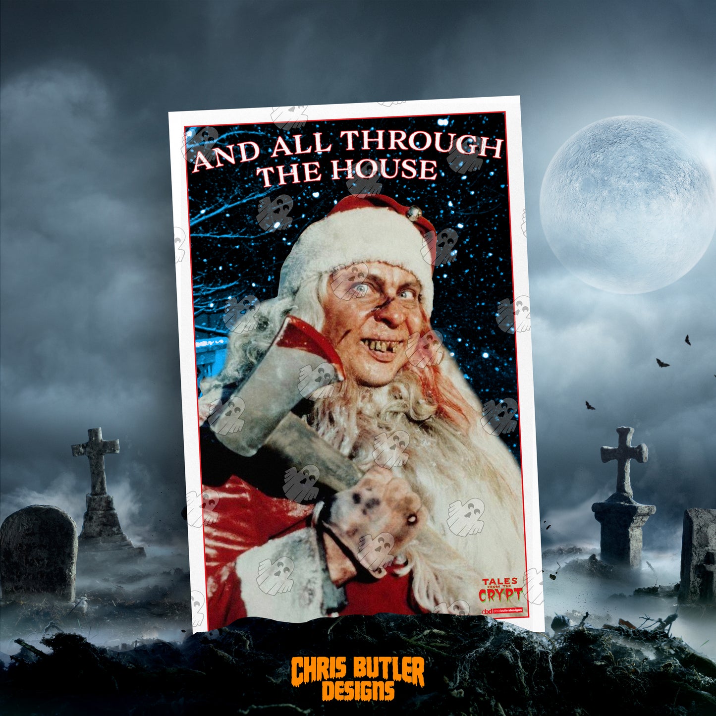 And All Through The House 11x17 Alternative Movie Poster
