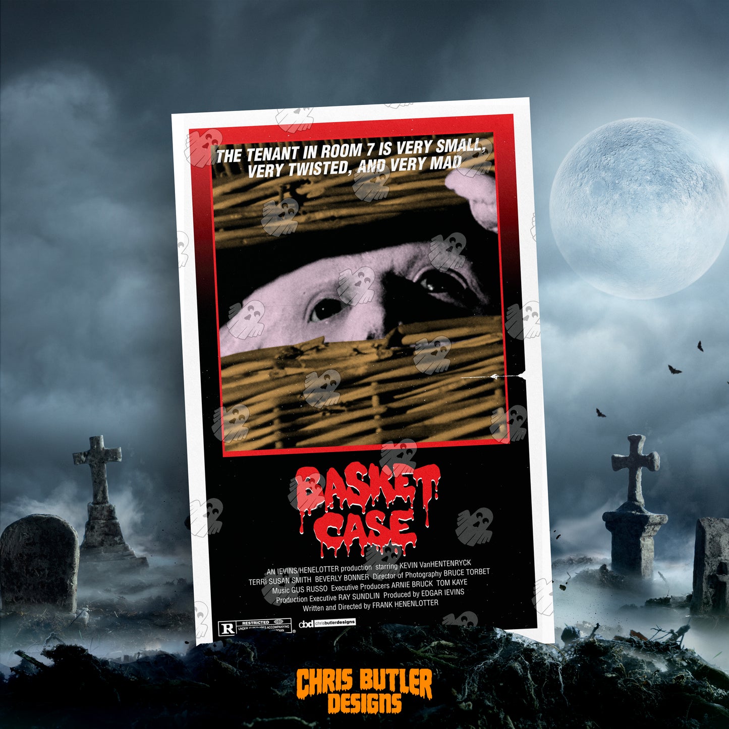 Basket Case (VHS Series) 11x17 Alternative Movie Poster