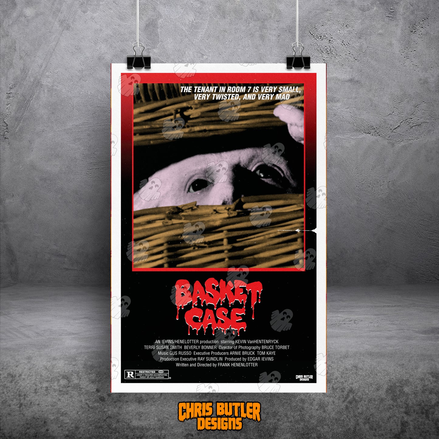 Basket Case (VHS Series) 11x17 Alternative Movie Poster